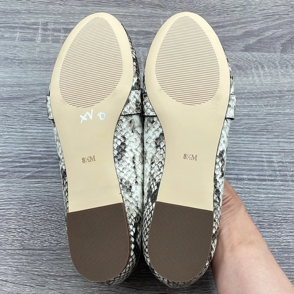 NEW! Talbots Ryan D-Ring Loafers Embossed. 8.5M. - Picture 14 of 15